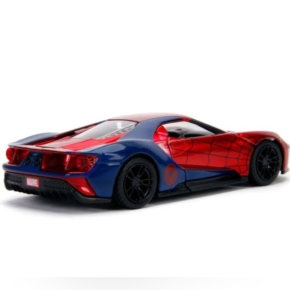 Jada Marvel Spider-Man Ford GT Car NWT - Picture 5 of 12